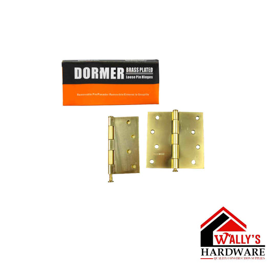 Dormer Brass Loosepin Hinges