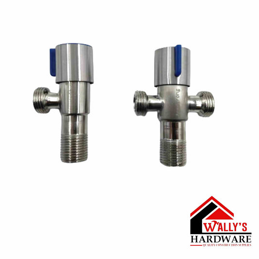 Angle Valve (Single & Double) – 304 Stainless Steel for Plumbing Fixtures