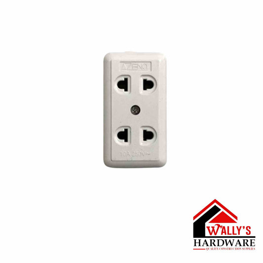 Azena 2 Gang 2-Pole Outlet